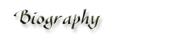 Biography details